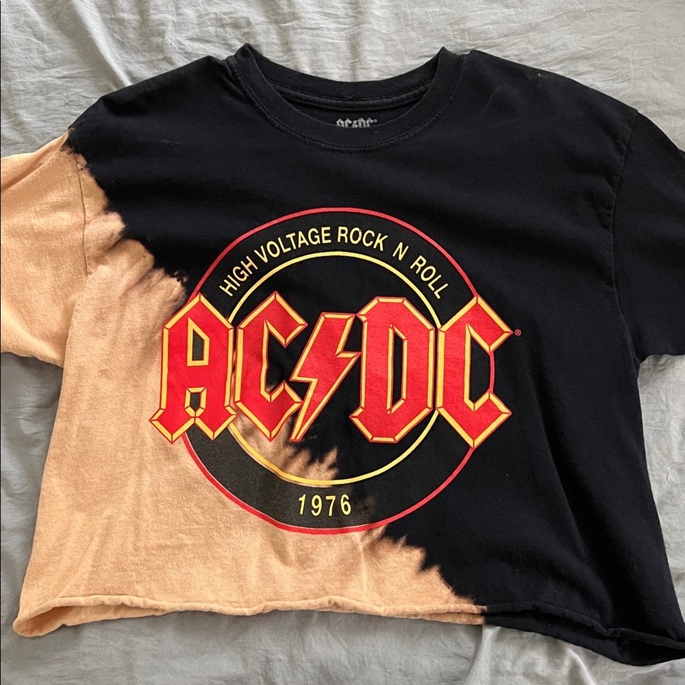 AC/DC Black Cotton Tee